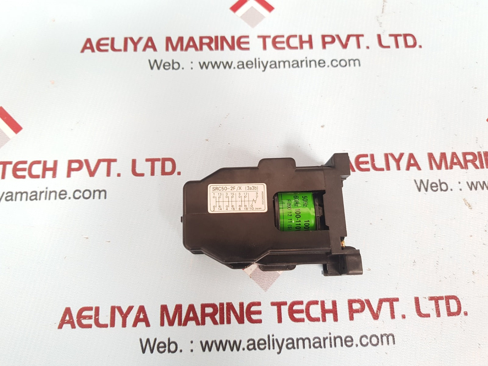 Fuji Electric Src50-2F/X (3A3B) Auxiliary Relay 100/100-110V