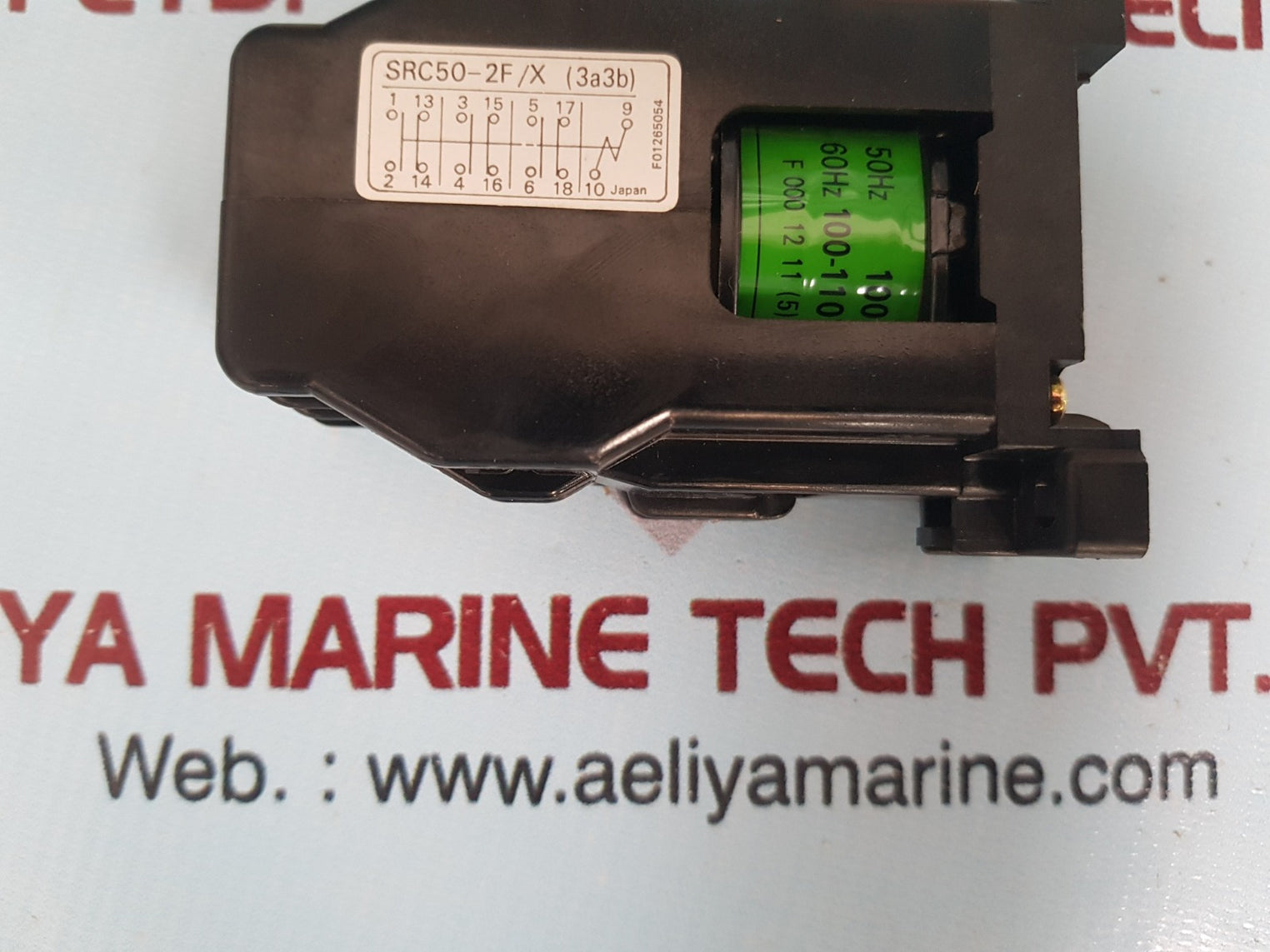 Fuji Electric Src50-2F/X (3A3B) Auxiliary Relay 100/100-110V