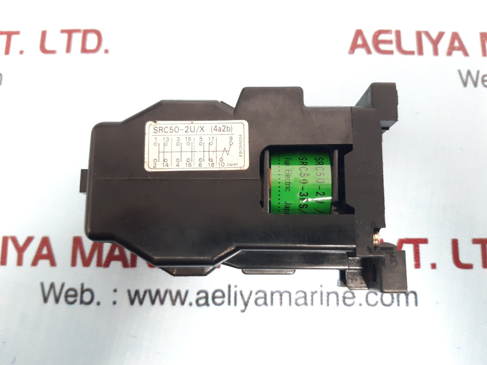 Fuji Electric Src50-2U/X (4A2B) Auxiliary Relay 100/100~110V 50/60Hz