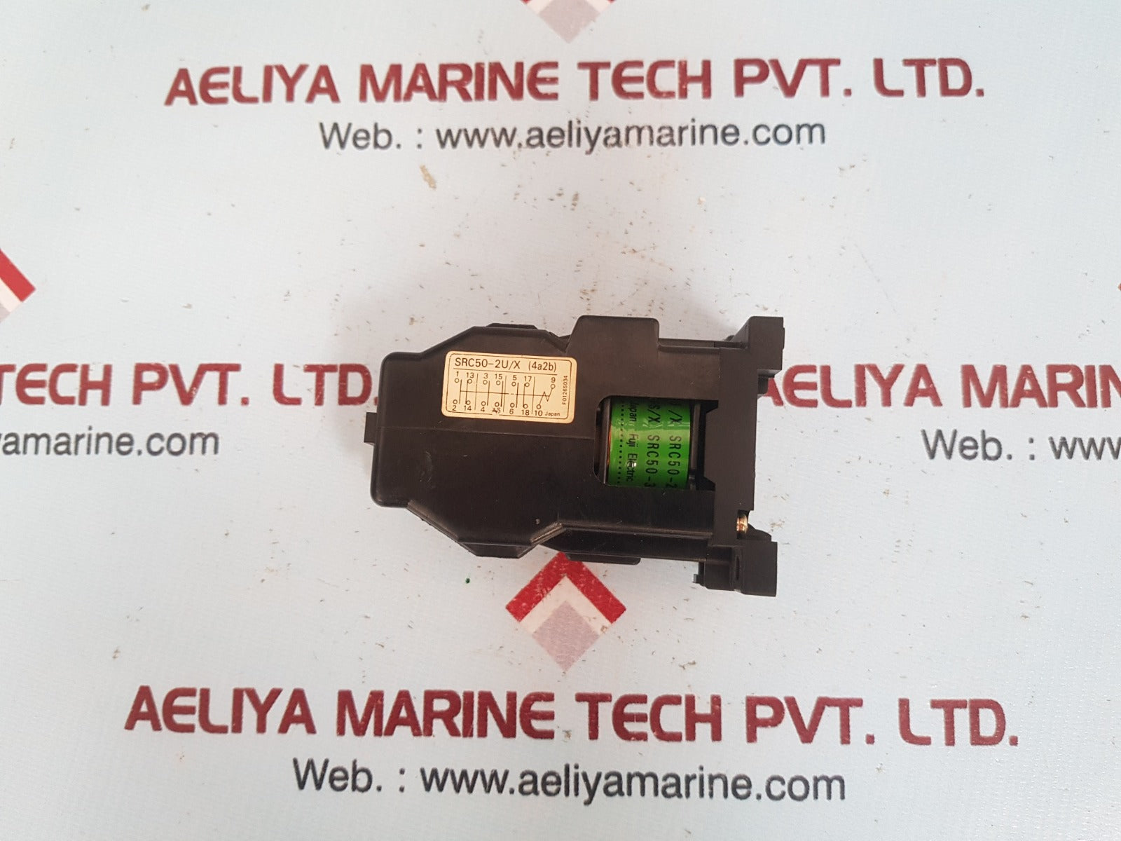 Fuji Electric Src50-2U/X (4A2B) Auxiliary Relay 100/100~110V 50/60Hz