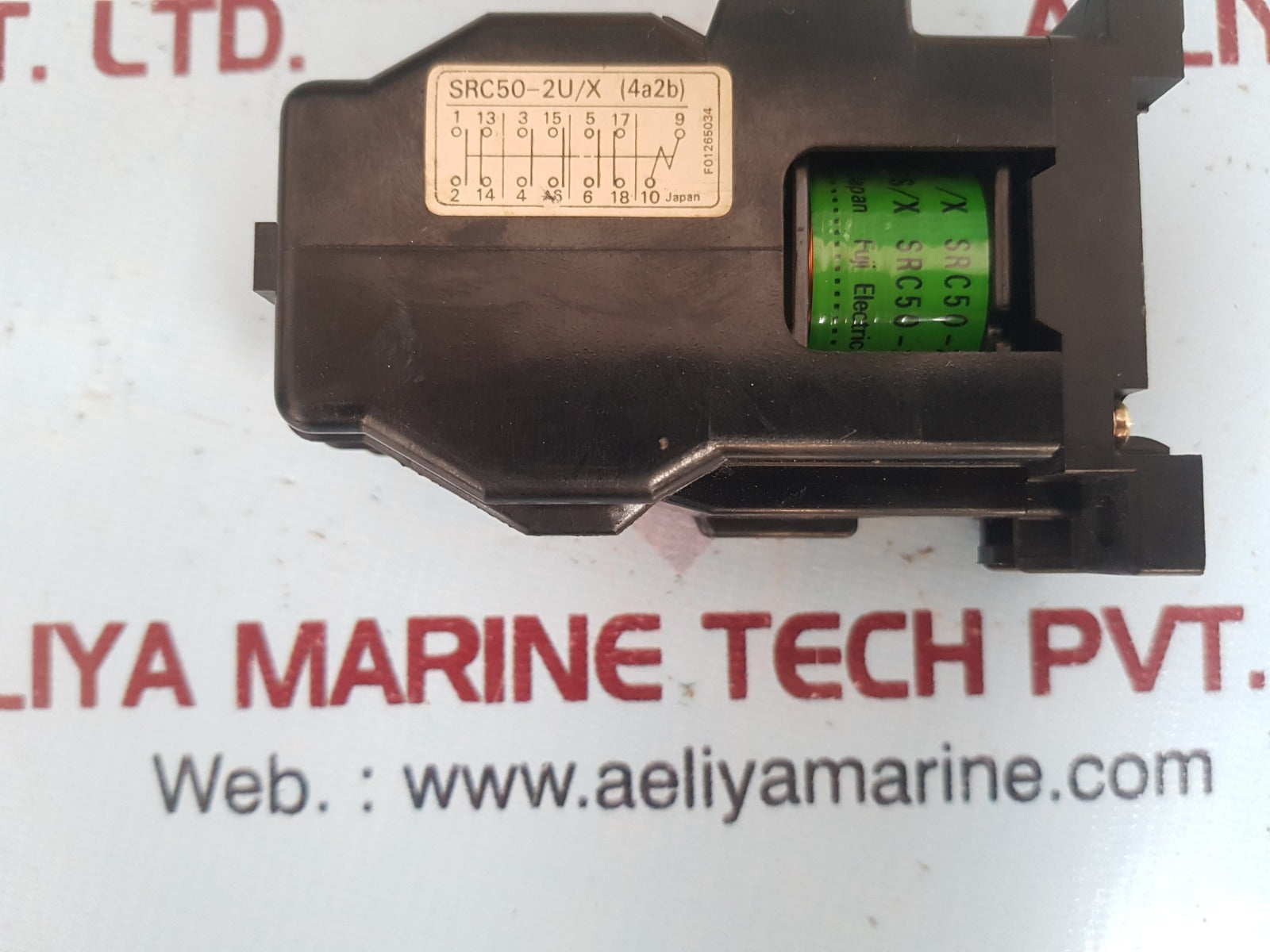 Fuji Electric Src50-2U/X (4A2B) Auxiliary Relay 100/100~110V 50/60Hz