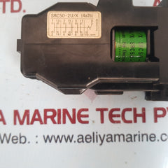 Fuji Electric Src50-2U/X (4A2B) Auxiliary Relay 100/100~110V 50/60Hz