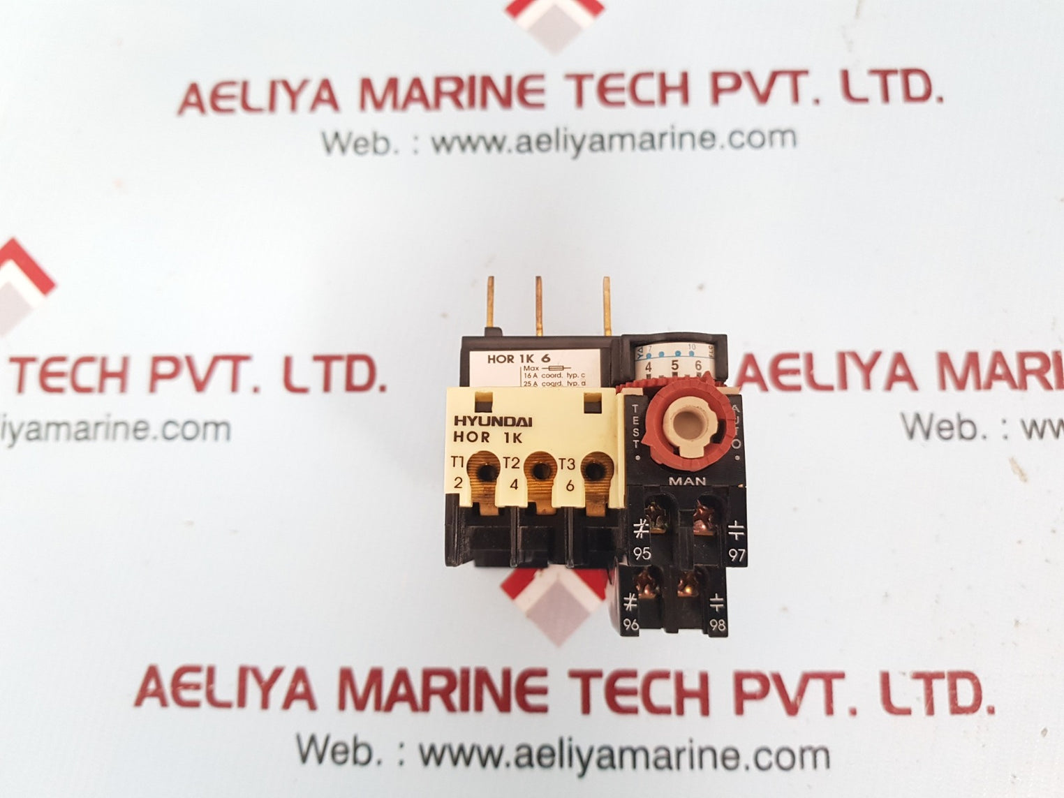 Hyundai Hor 1K Thermal Overload Relay Hor 1K 6