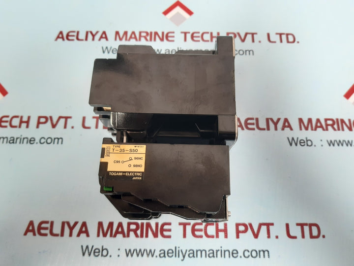 Togami Clk-35Jt-p12 Magnetic Switch 220V 35A 440V 26A
