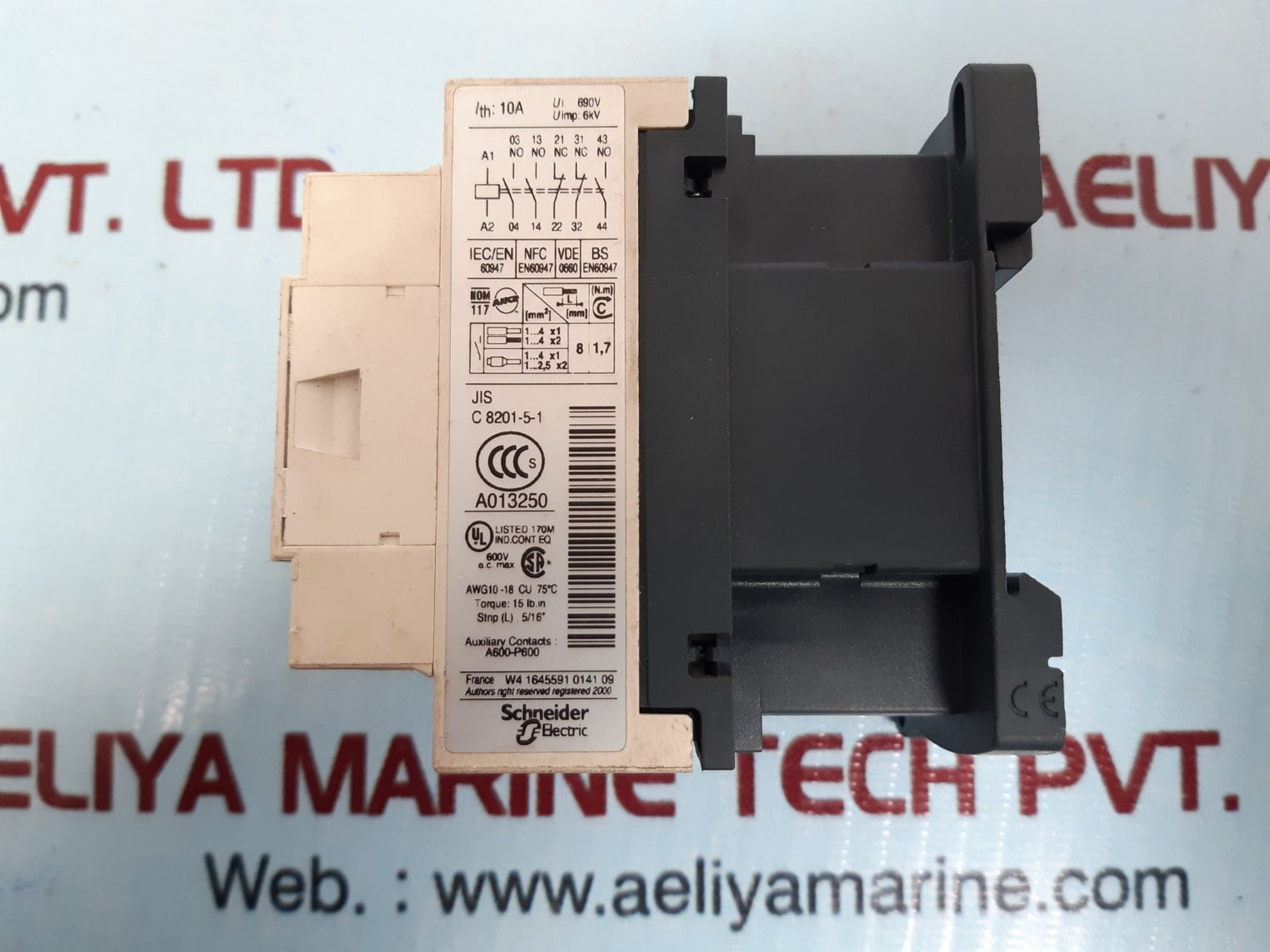 Telemecanique/Schneider Cad32 Control Relay Vdc 0660