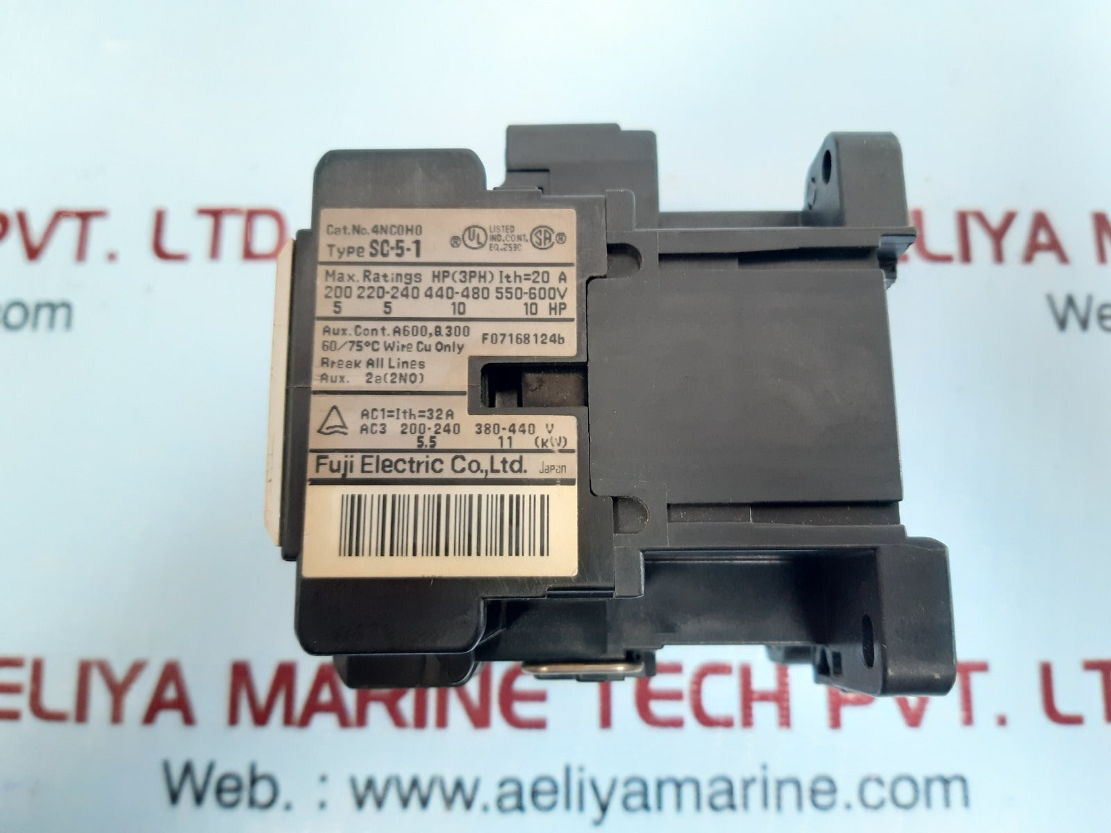 Fuji Electric Sc-5-1 Magnetic Contactor Ac3 200-240 380-440V