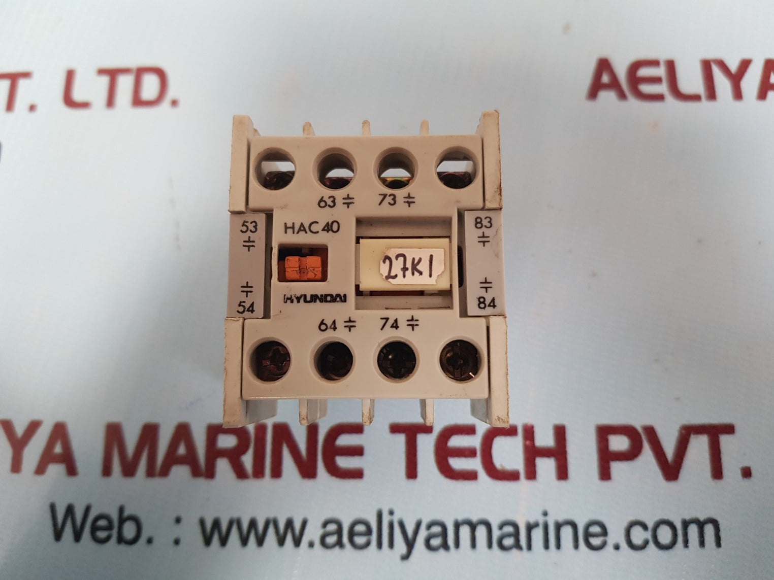 Hyundai Hac 40 Auxiliary Contact Block