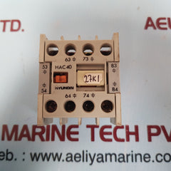 Hyundai Hac 40 Auxiliary Contact Block