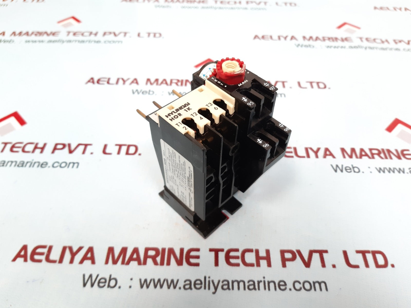 Hyundai Hor 1K 4.2 Thermal Overload Relay 5Ka At 600 Vac Max