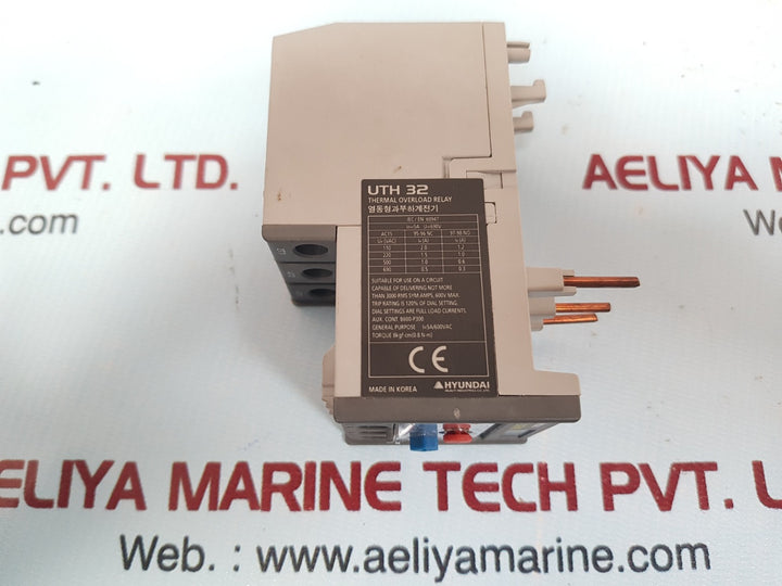 Hyundai Uth 32Hb Thermal Overload Relay Aux.Cont. B600-p300