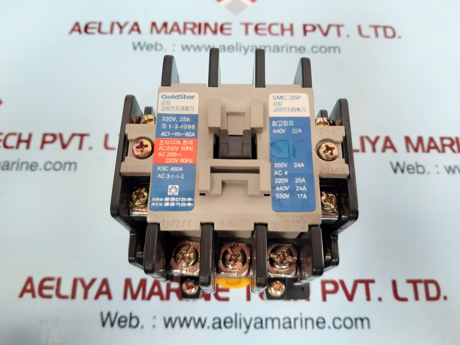 Goldstar Smc-35P Magnetic Contactor Ksc 4504