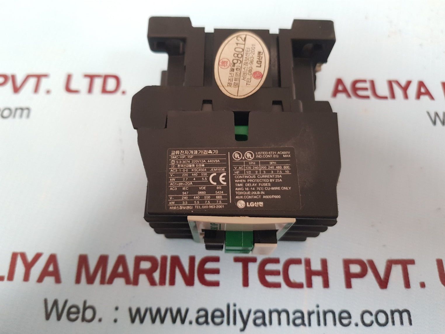 Lg smc-10p contactor smc-10p.15p