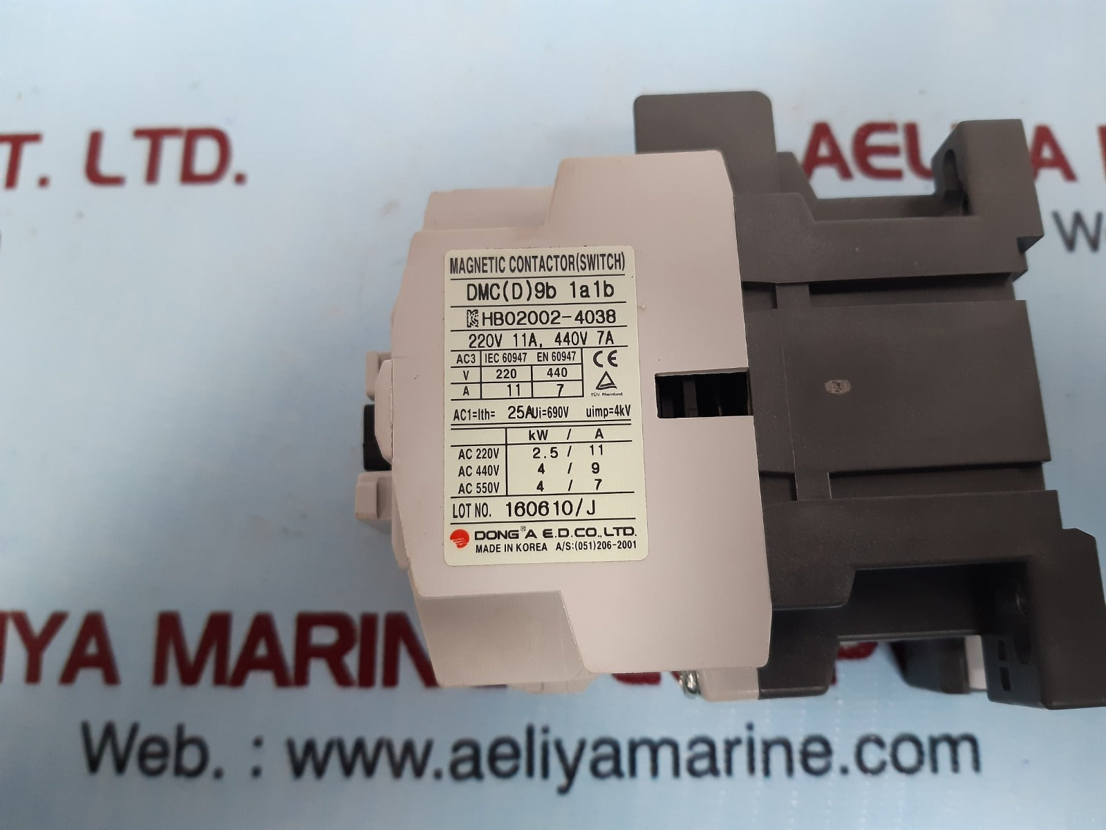 Donga Dmc9B Magnetic Contactor Switch Hb02002-4038
