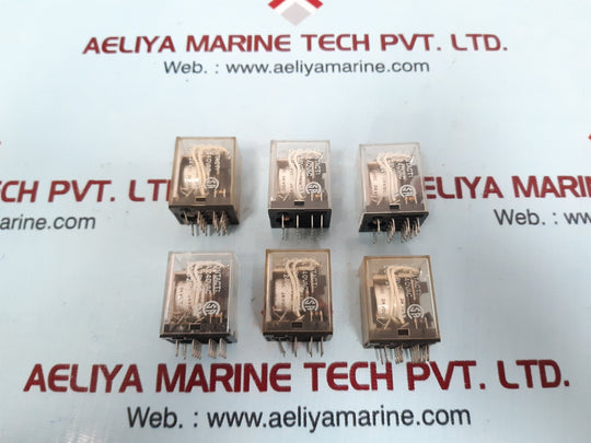 Set Of 13X Omron My4 24Vdc Relay

