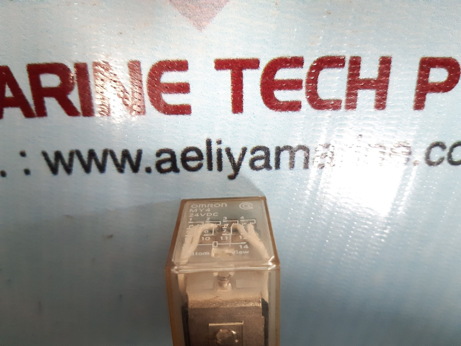 Set Of 13X Omron My4 24Vdc Relay