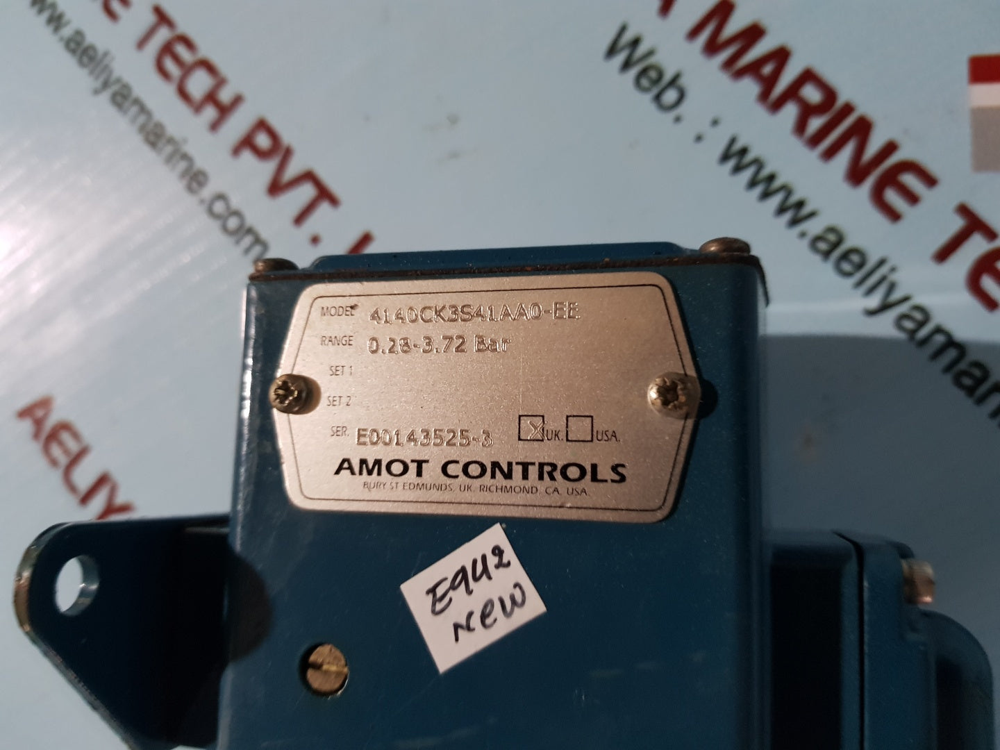 Amot controls 4140ck3s41aa0-ee pressure switch