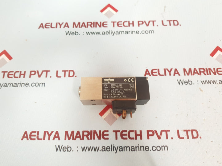Trafag 8244.77.2318 Pressure Transmitter Sensor