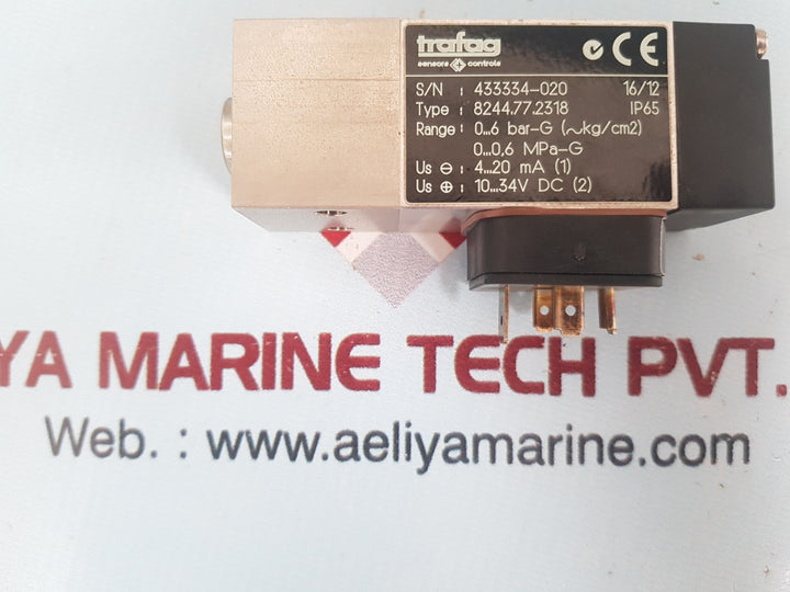 Trafag 8244.77.2318 Pressure Transmitter Sensor