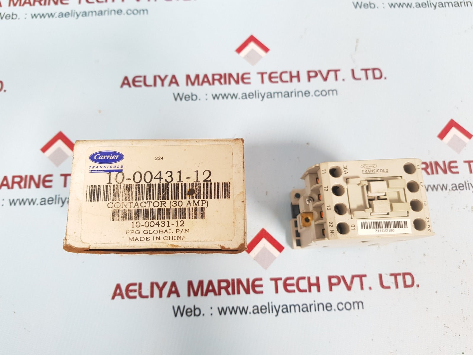 Carrier transicold xmc2-308s contactor 10-00431-12