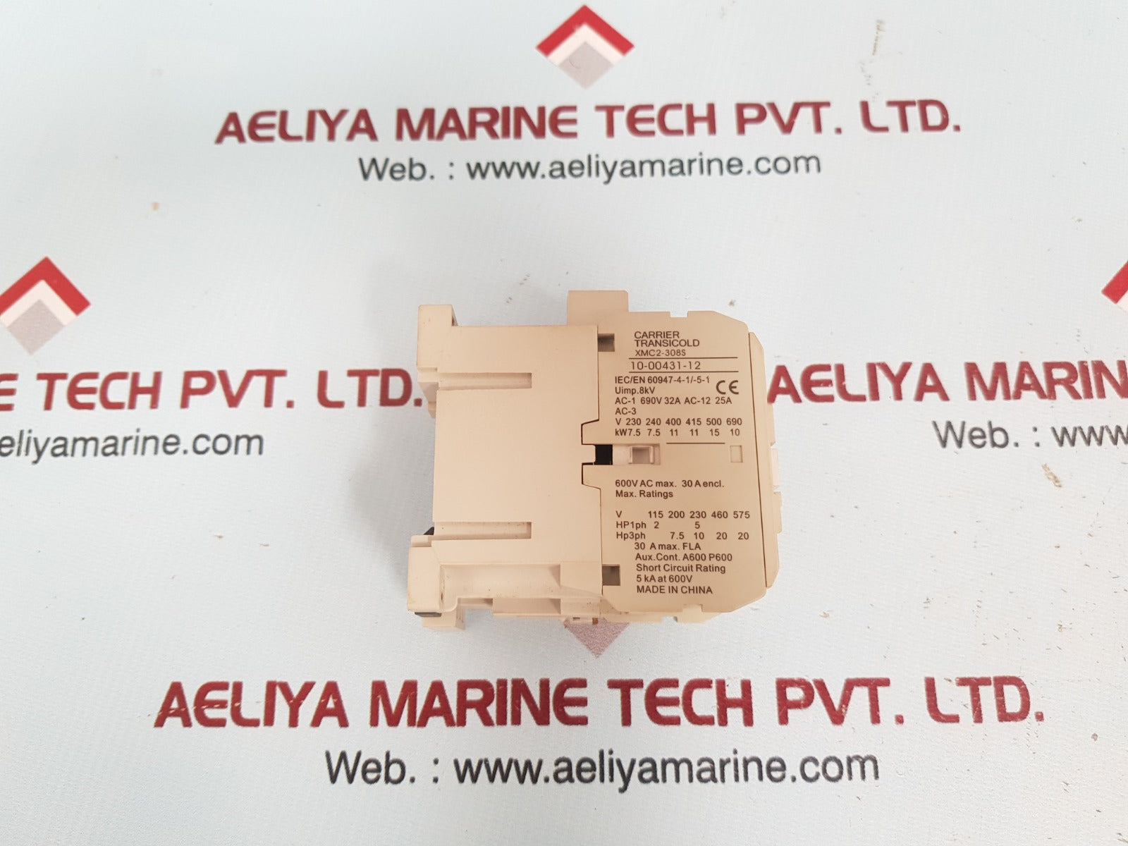 Carrier transicold xmc2-308s contactor 10-00431-12