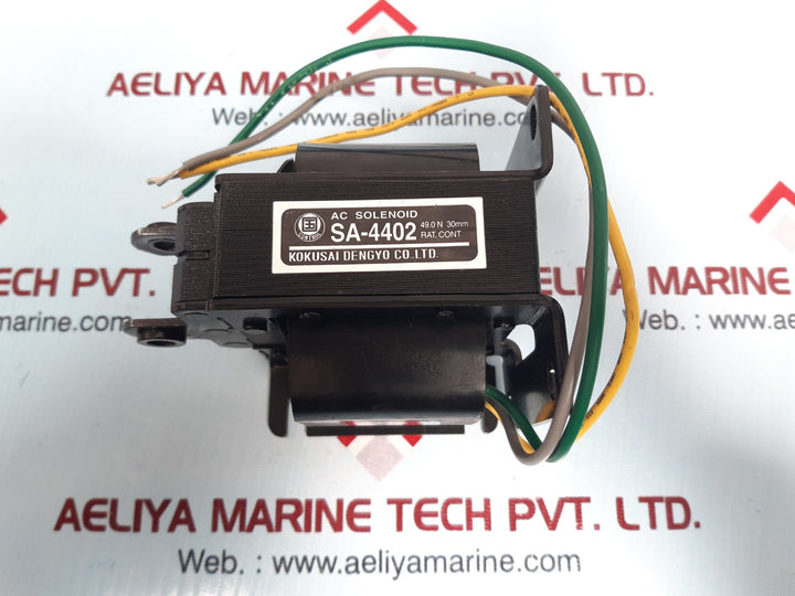 Kokusai sa-4402 ac solenoid 110v 