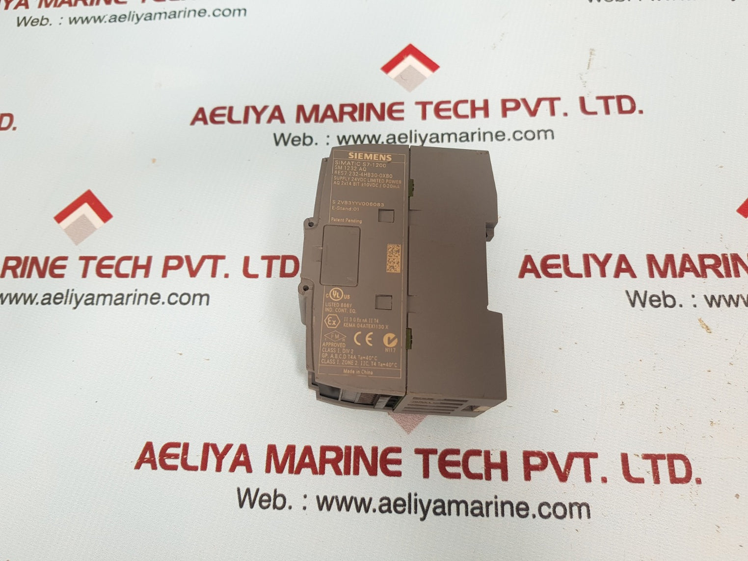 Siemens sm 1232 analog output module 6es7 232-4hb30-0xb0