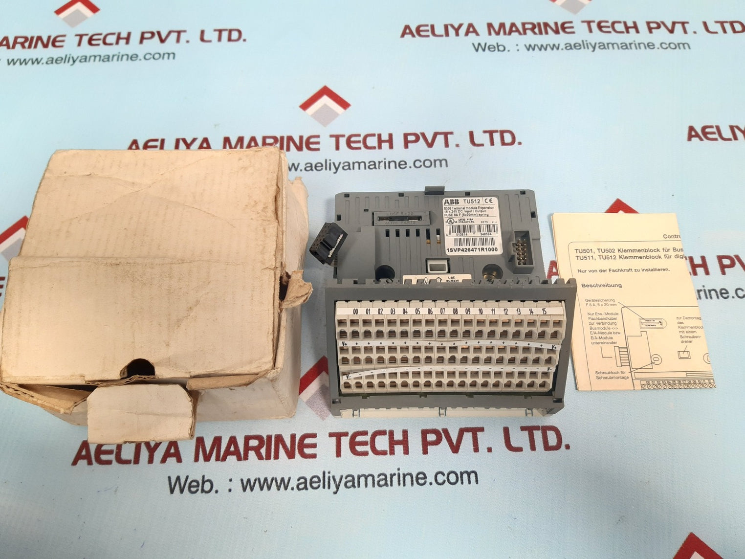 Abb Tu512 S500 Terminal Expansion Module 1Svp426471R1000