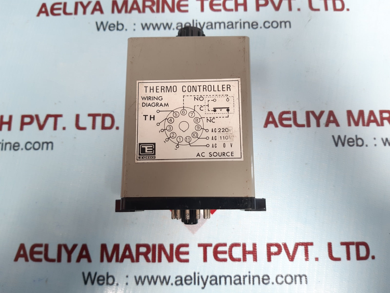 Toho Tcr-5B Thermo Controller 50-200'c Ac Source
