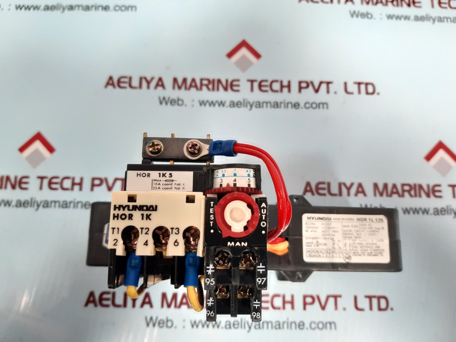 Hyundai Hor 1K Thermal Overload Relay Hor 1L 125