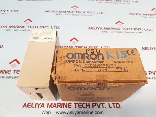 Omron c200hw-pa204 power supply unit