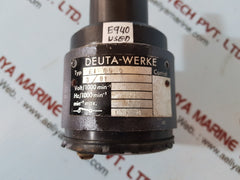 Deuta-werke el 69 e valve