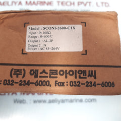 Sconinc 2600 Series Alarm Setter Sconi-2600-c1X Dc 24V