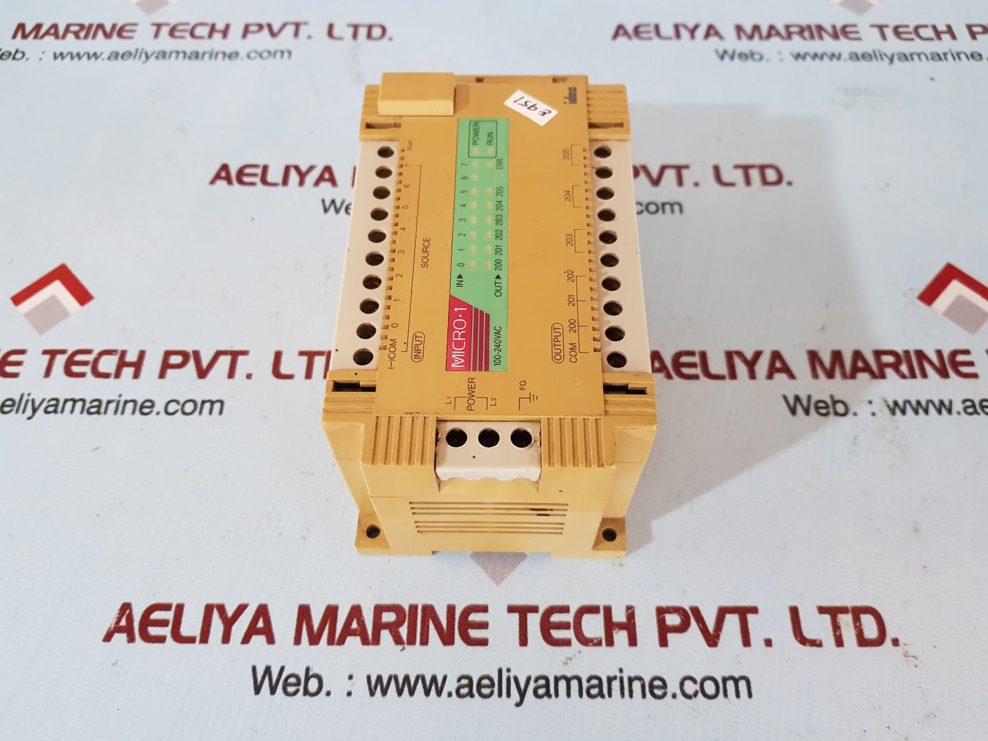 Idec fc1a-c1a1e programmable logic controller 100-240vac