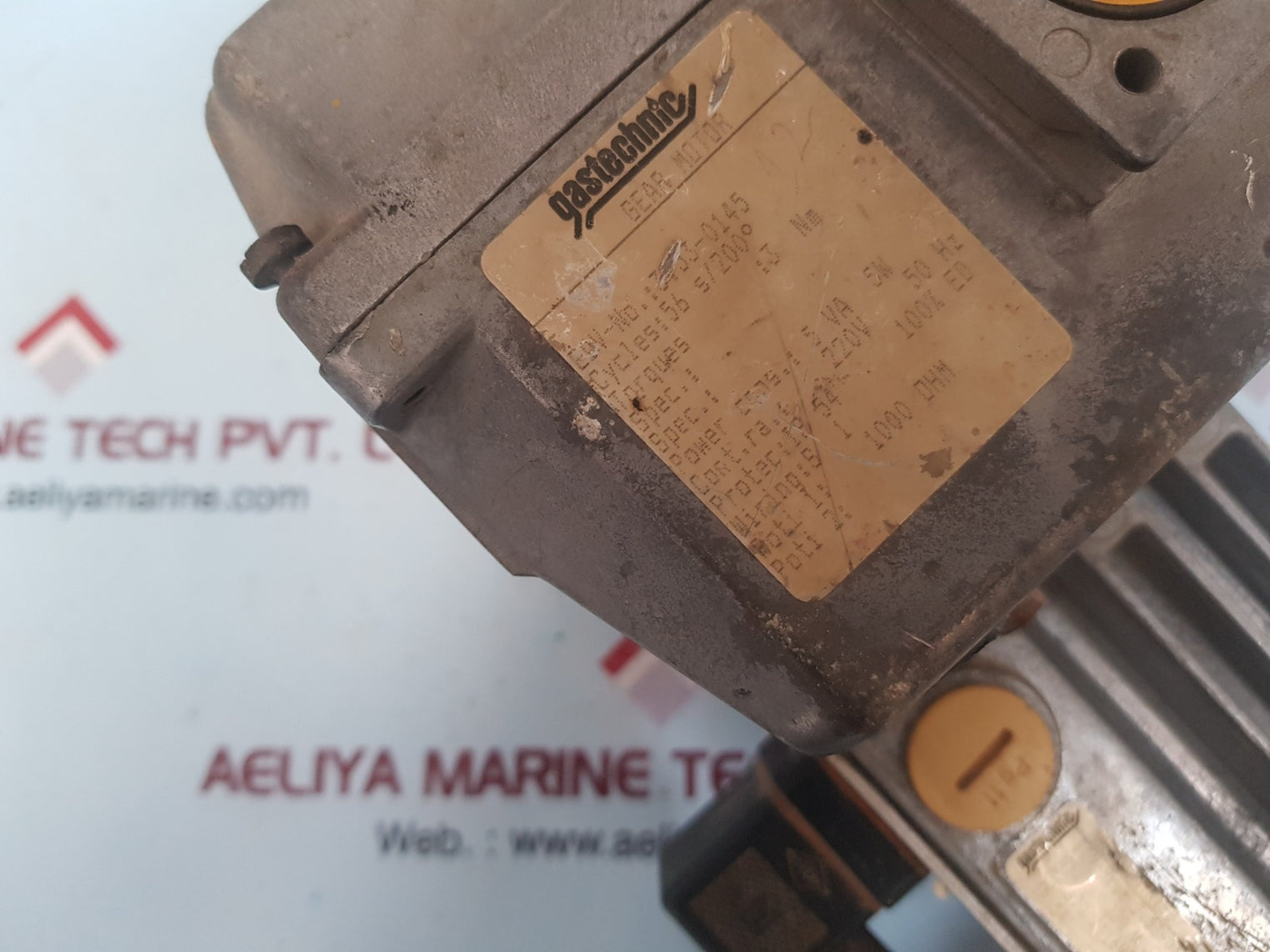 Gastechnic Ahrv- Kler/5 (100) Gear Motor 220V 50Hz