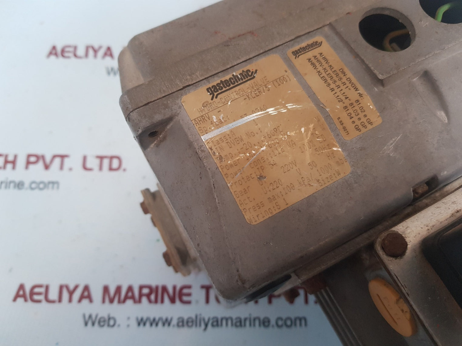 Gastechnic Ahrv- Kler/5 (100) Gear Motor 220V 50Hz