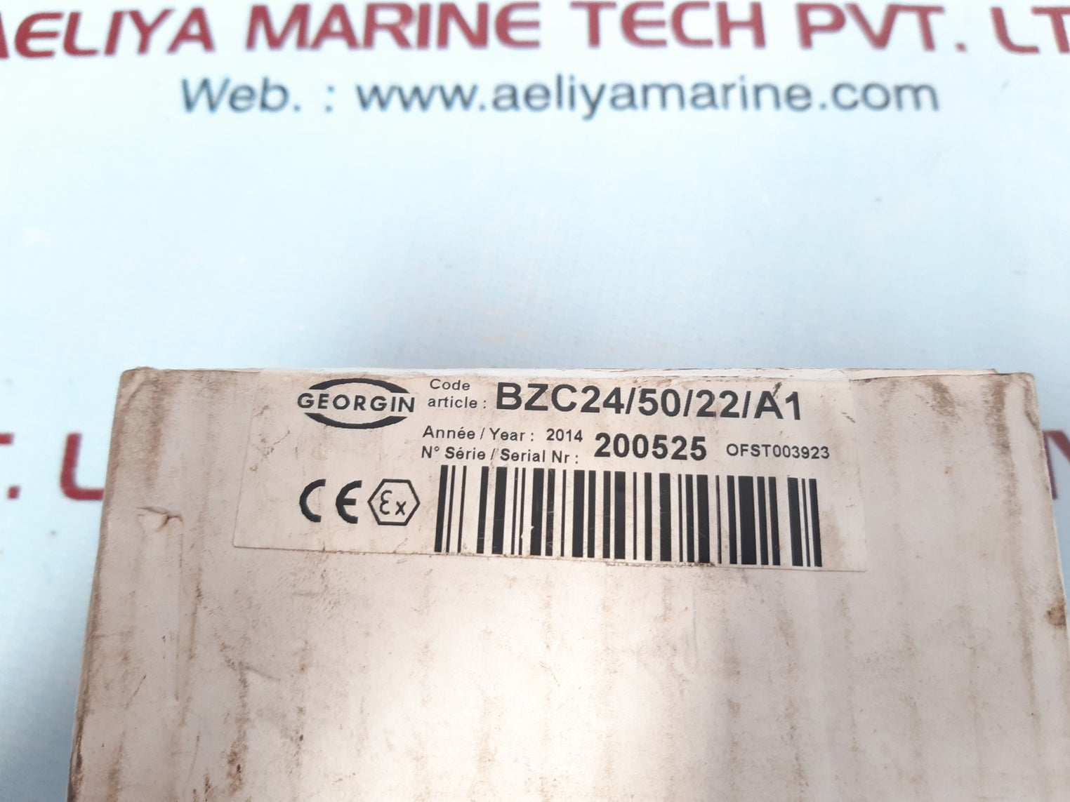 Georgin Bzc24/50/22/A1 Zener Barrier Atex 6070X