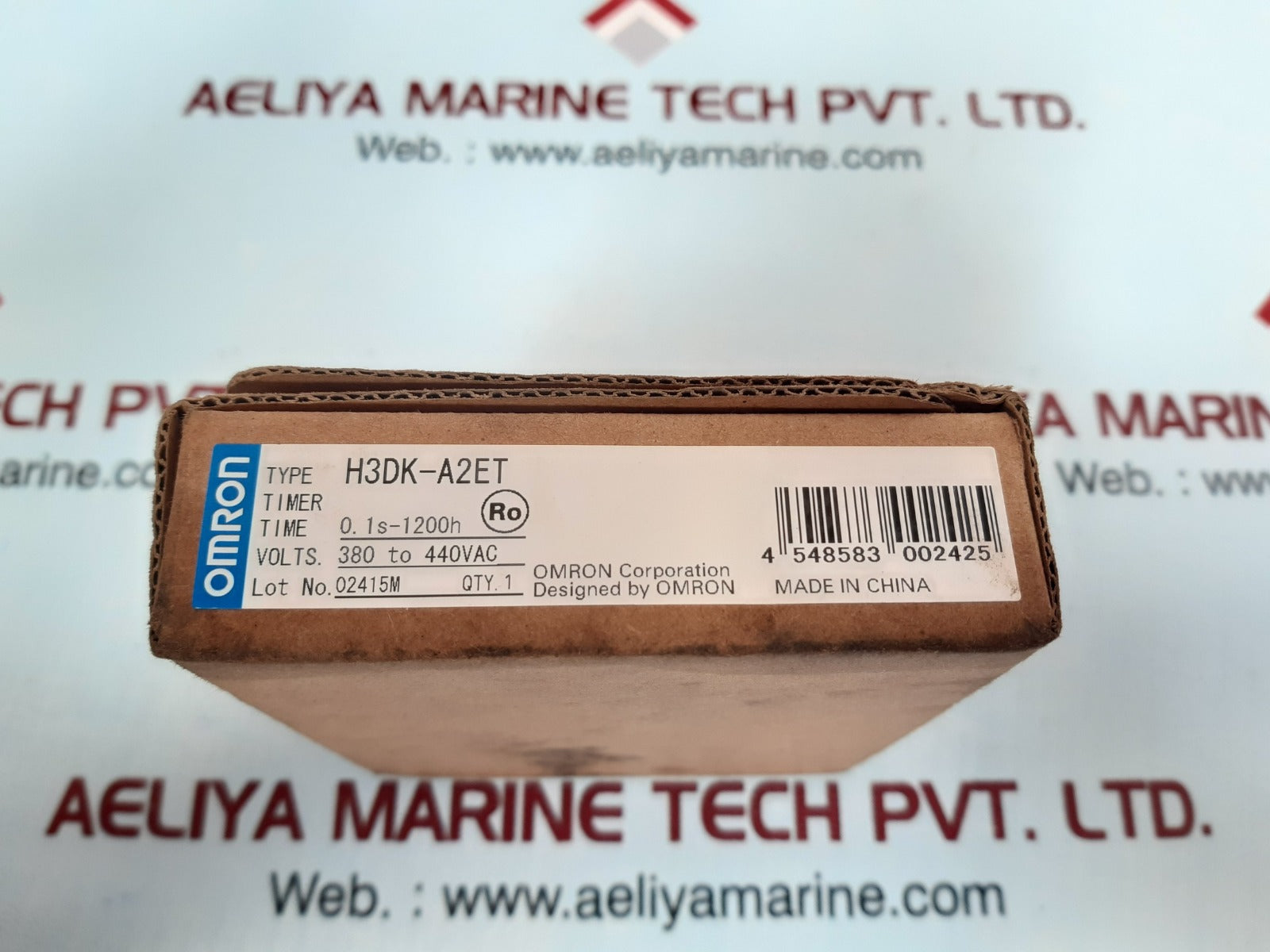 Omron h3dk-a2et solid state timer 380-440vac 
