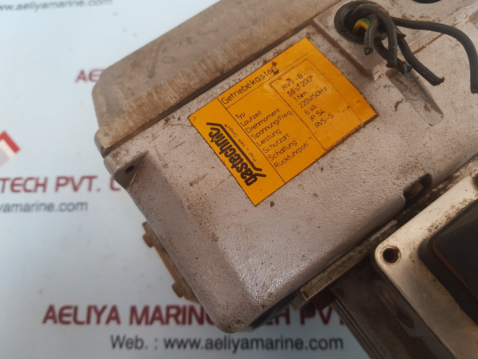 Gastechnic rv5-b servo motor 