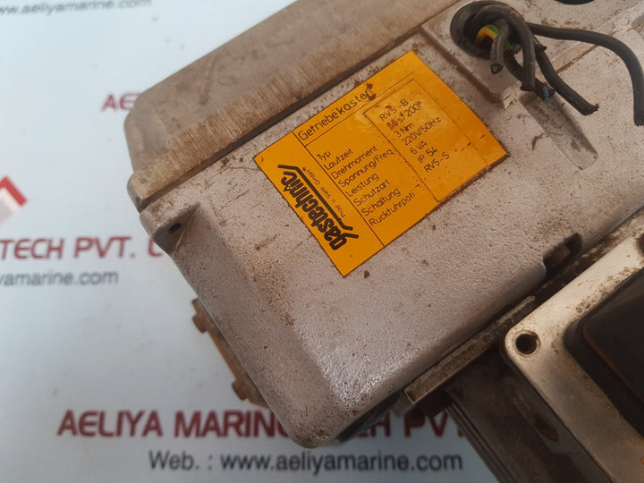 Gastechnic rv5-b servo motor 
