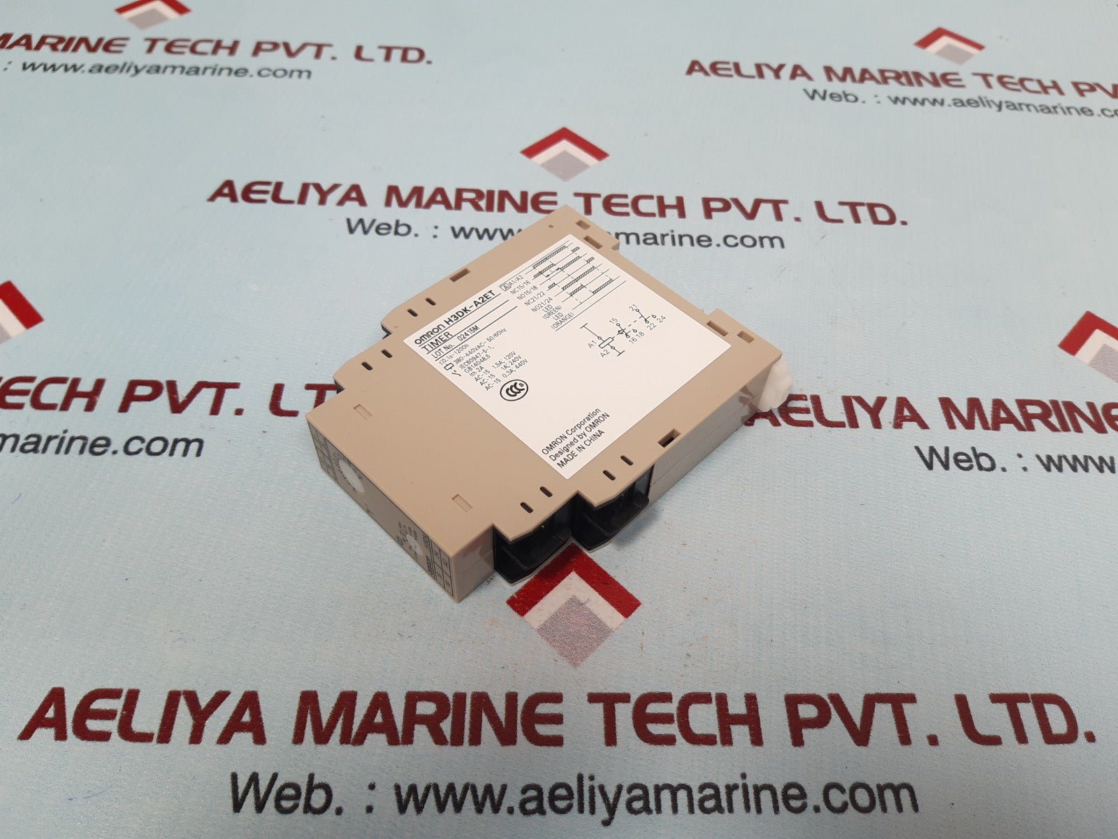 Omron h3dk-a2et solid state timer 380-440vac 