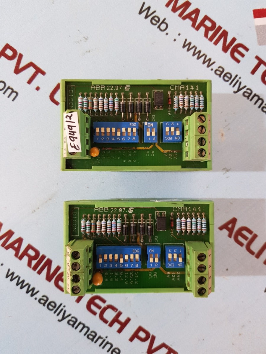 Abb Dicon cma 141 terminal board 22.97
