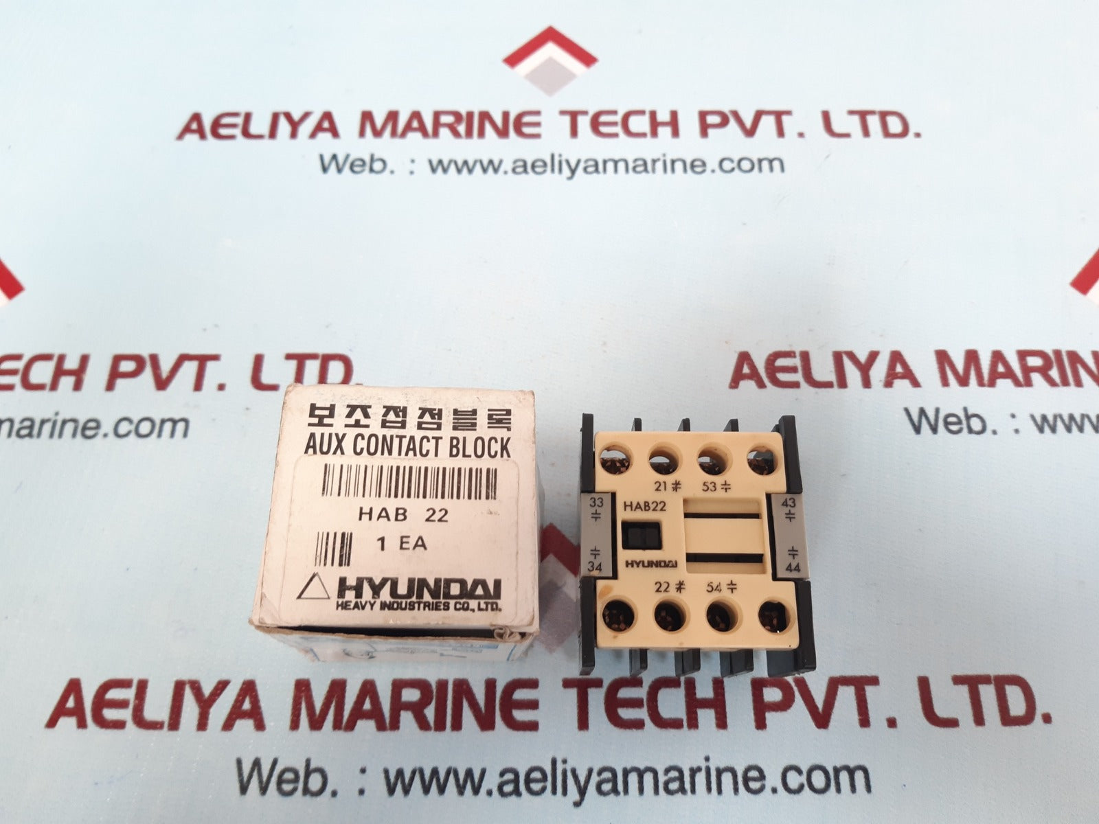 Hyundai hab22 auxiliary contact block