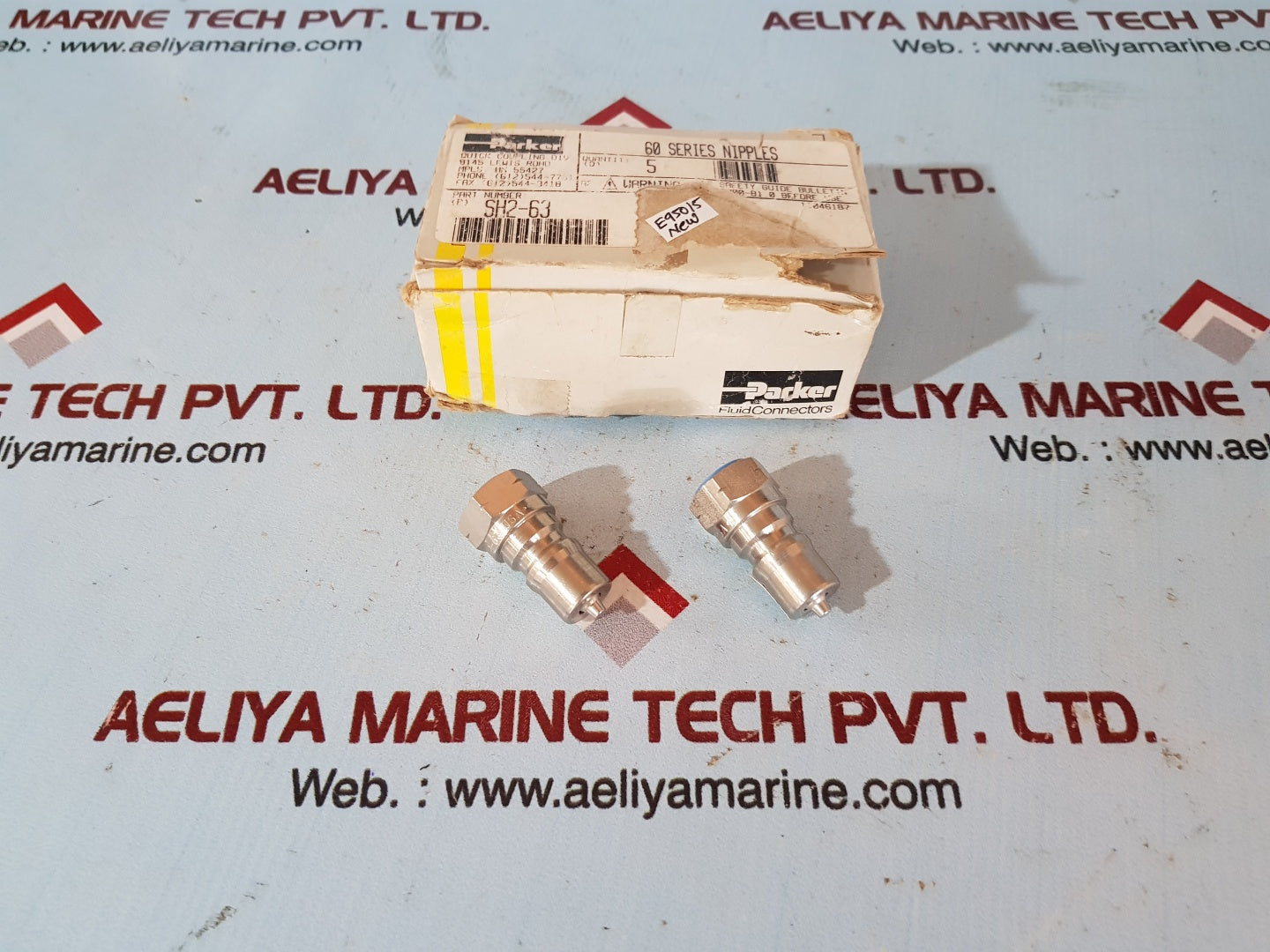 Parker sh2-63 quick connect plug