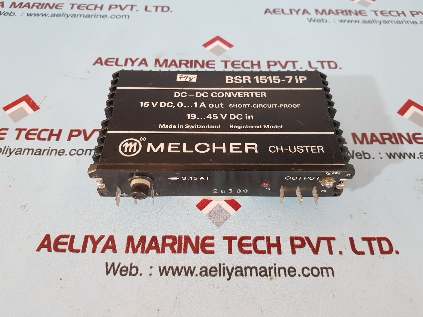 Melcher bsr 1515-7ip dc-dc converter