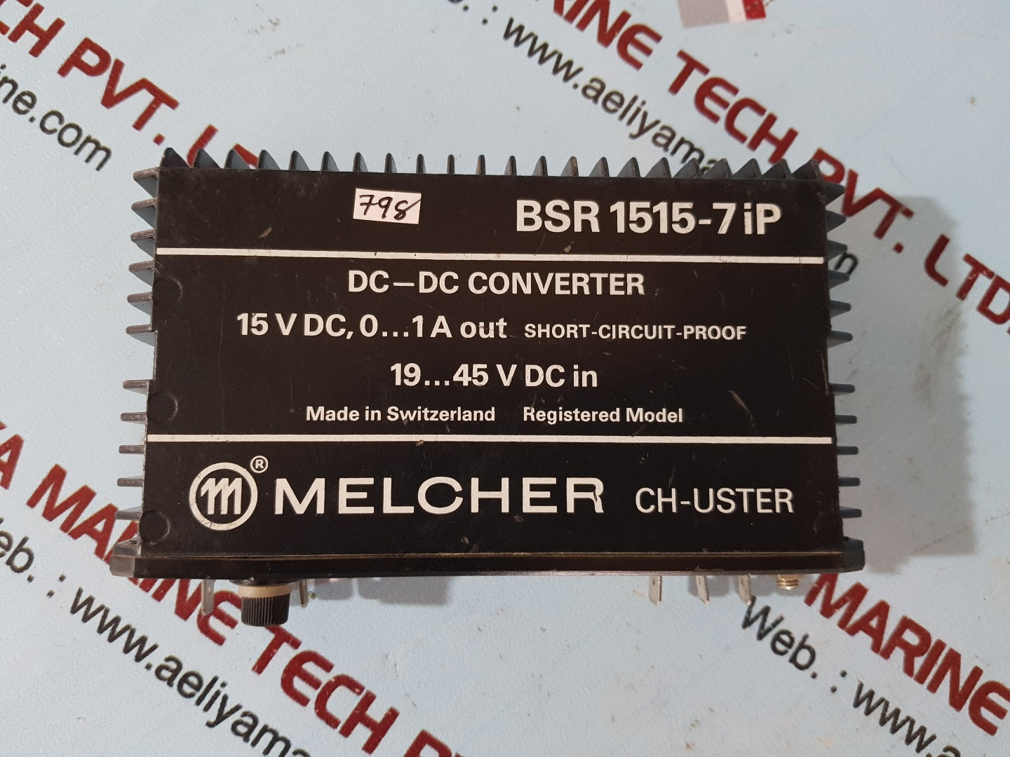 Melcher bsr 1515-7ip dc-dc converter