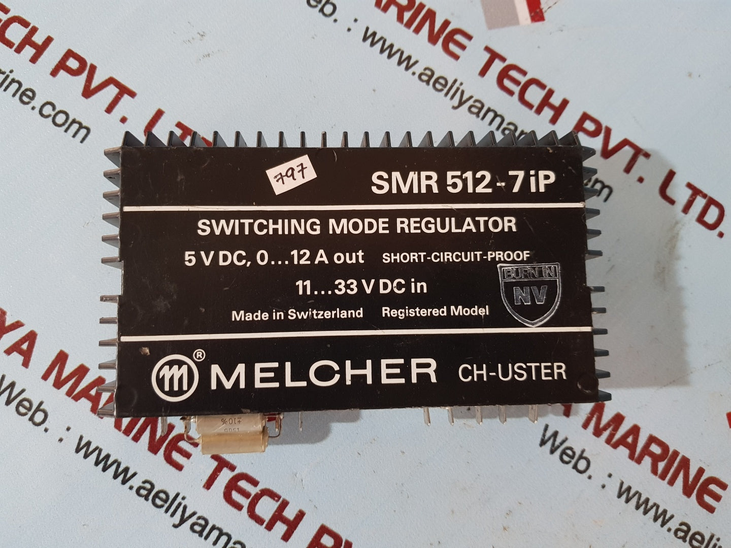 Melcher smr 512-7ip switching mode regulator