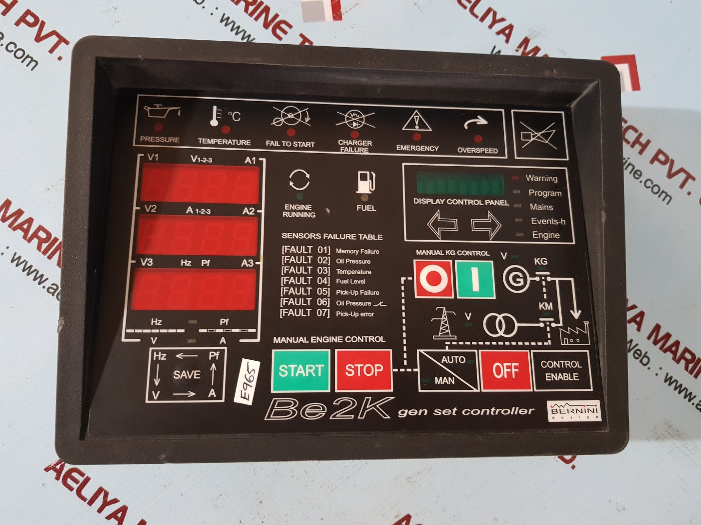 Bernini Be2k gen set controller