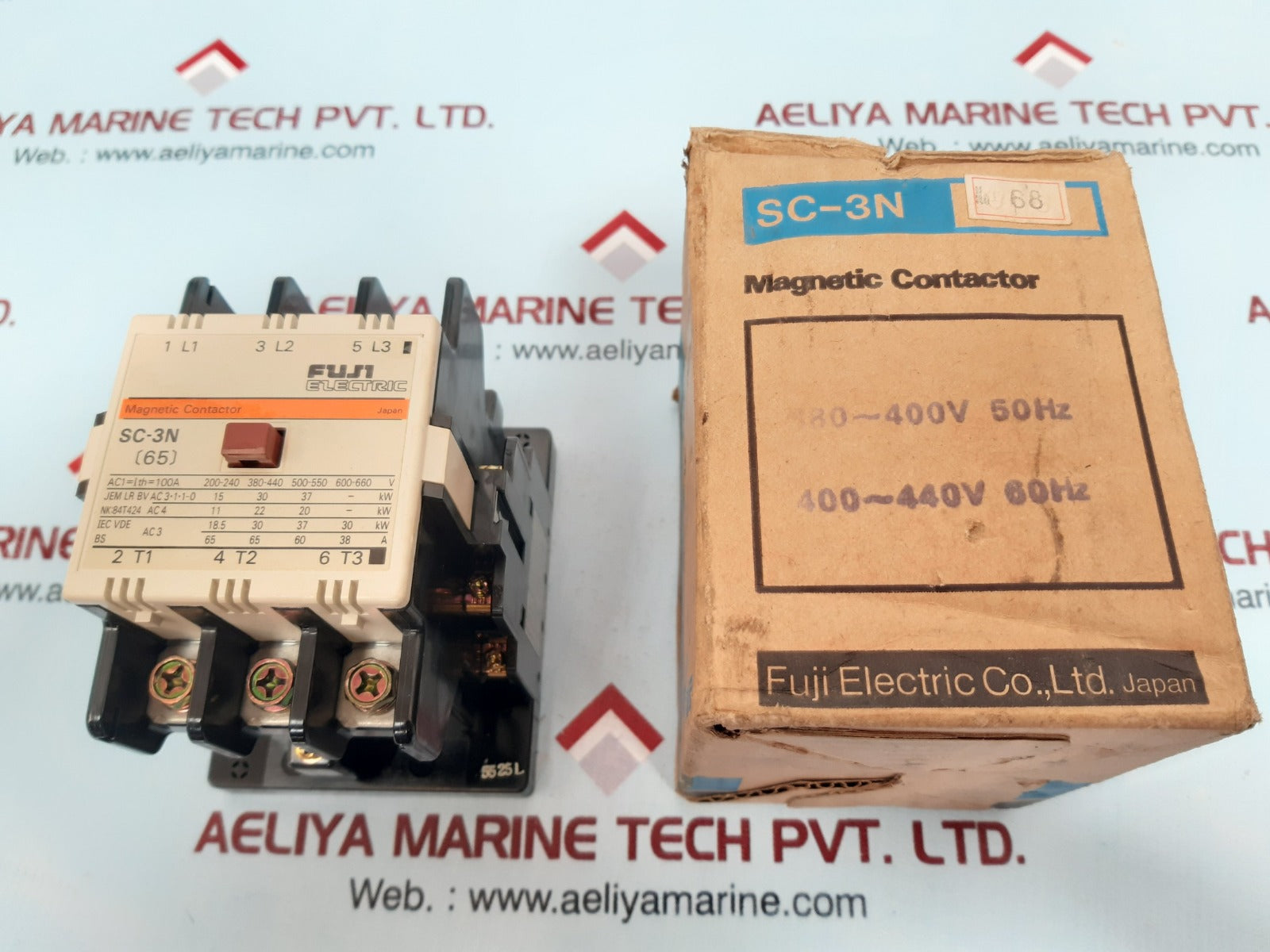 Fuji electric sc-3n(65) magnetic contactor