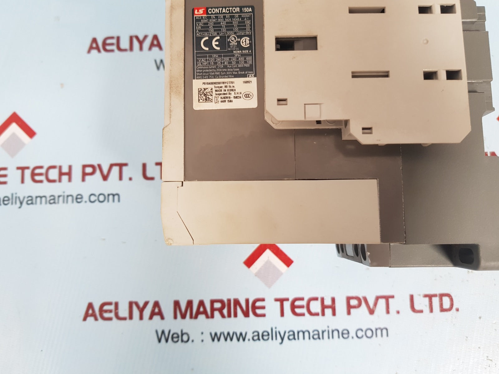 Ls metasol mc-150a magnetic contactor – Aeliya Marine Tech®