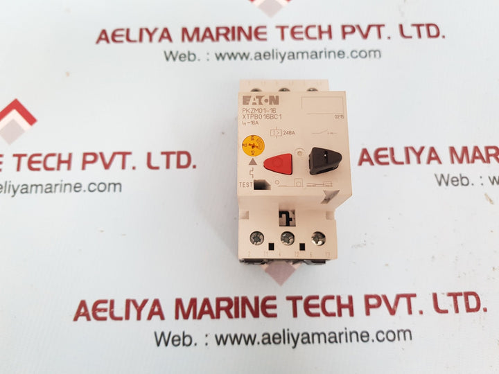 Eaton Pkzm01-16 Motor Protective Circuit Breaker Xtpb016Bc1